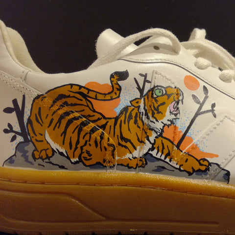 Sneakers Tigre & Geisha