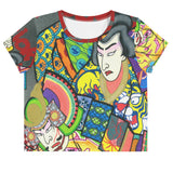 Crop-Top all over "The Warriors"