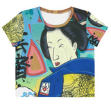 Crop-Top all over "Geisha in the South Bronx"