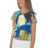 Crop-Top all over "Geisha in the South Bronx"