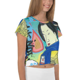 Crop-Top all over "Geisha in the South Bronx"