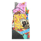 Robe all over "Geisha Nubienne"