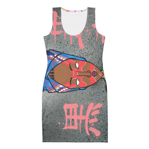 Robe all over "Geisha Nubienne"