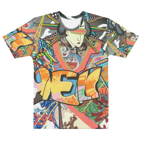 T-shirt all over "Cyborg"