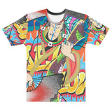 T-shirt all over "Badass"