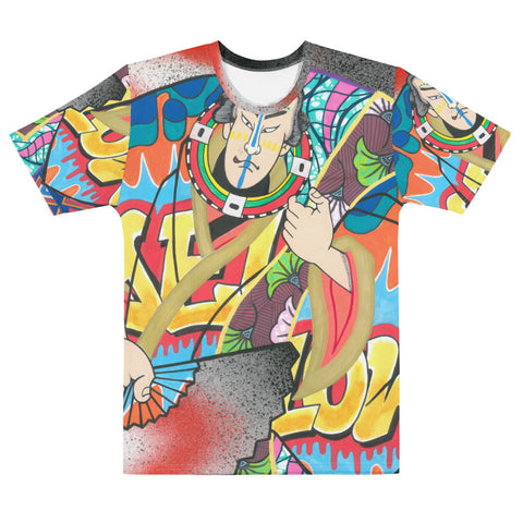 T-shirt all over "Badass"