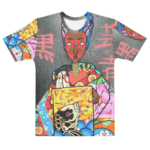 T-shirt all over "Geisha Nubienne"
