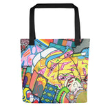 Tote Bag all over "The Warriors"