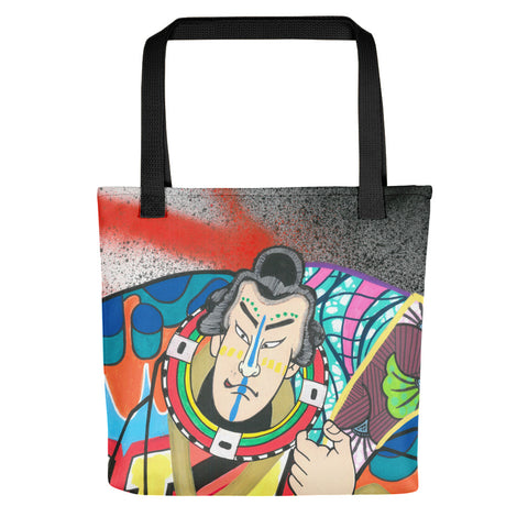 Tote Bag all over "Badass"