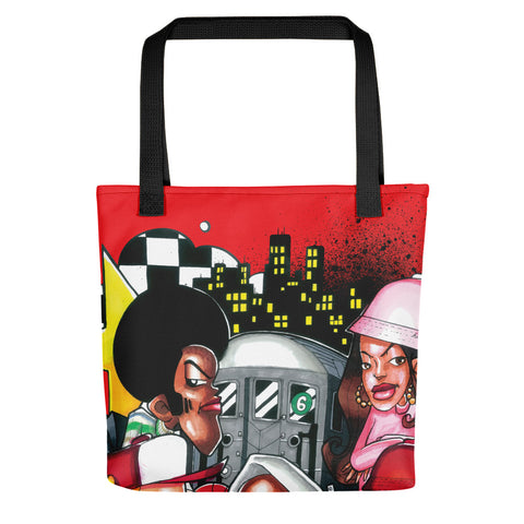 Tote Bag all over "HIP HOP"