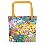 Tote Bag all over "The Warriors"