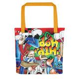 Tote Bag all over "HIP HOP"