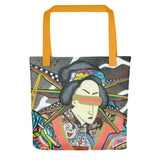 Tote Bag all over "Cyborg"