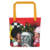 Tote Bag all over "HIP HOP"