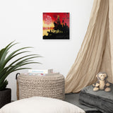 Toile imprimée "Côté Obscur sur la Bonne Mère"