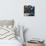 Toile imprimée "Underground"