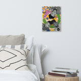 Toile imprimée "De La Soul K7 Size"