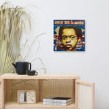 Toile imprimée "The World is Yours"