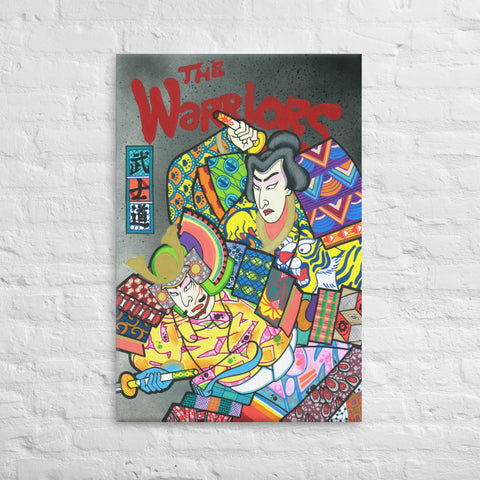 Toile imprimée "The Warriors"