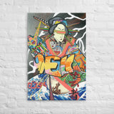 Toile imprimée "Cyborg"