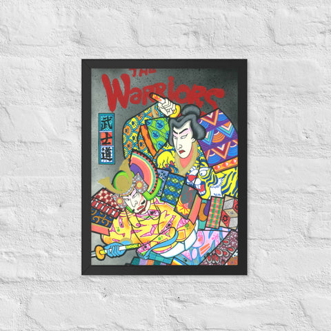 Affiche encadrée "The Warriors"