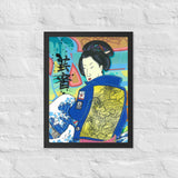 Affiche encadrée "Geisha in the South Bronx"