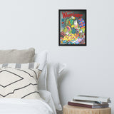 Affiche encadrée "The Warriors"