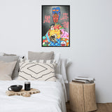 Affiche encadrée "Geisha Nubienne"