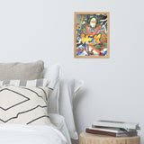 Affiche encadrée "Cyborg"