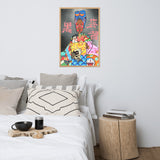 Affiche encadrée "Geisha Nubienne"