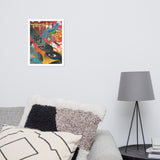 Affiche encadrée "Underground Yōkai"