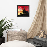 Affiche encadrée "Côté Obscur sur la Bonne Mère"