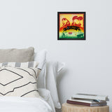 Affiche encadrée "Retour Aux Sources"