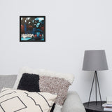 Affiche encadrée "Underground"