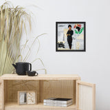 Affiche encadrée "Ladies First"