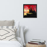 Affiche encadrée "Côté Obscur sur la Bonne Mère"