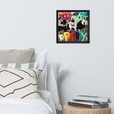 Affiche encadrée "La Folie sous le Bonnet"