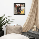 Affiche encadrée "La Technique du Tigre et l'Aigle de Feu"