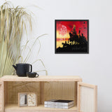 Affiche encadrée "Côté Obscur sur la Bonne Mère"