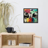 Affiche encadrée "La Folie sous le Bonnet"