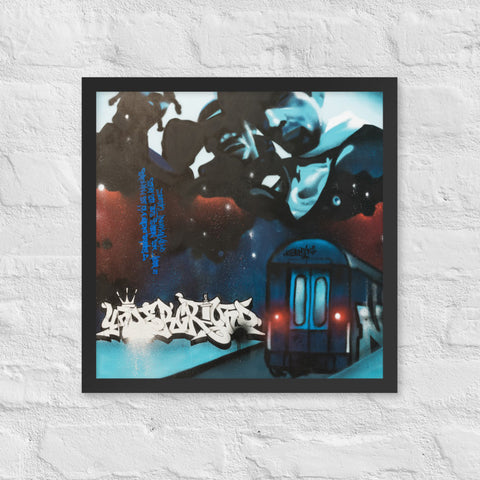 Affiche encadrée "Underground"