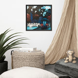 Affiche encadrée "Underground"