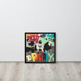 Affiche encadrée "La Folie sous le Bonnet"