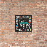 Affiche encadrée "An experimental fusion of Hip-Hop and Jazz"