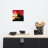 Affiche encadrée "Côté Obscur sur la Bonne Mère"