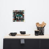 Affiche encadrée "An experimental fusion of Hip-Hop and Jazz"