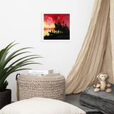 Affiche encadrée "Côté Obscur sur la Bonne Mère"