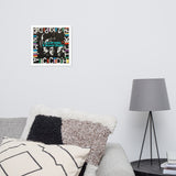 Affiche encadrée "An experimental fusion of Hip-Hop and Jazz"