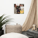 Affiche encadrée "La Technique du Tigre et l'Aigle de Feu"