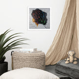 Affiche encadrée "Princesse Nubienne"